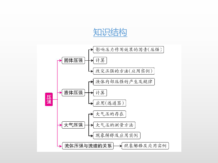 2020版中考物理课堂基础复习全国版 第九章 压强（课件）96张PPT