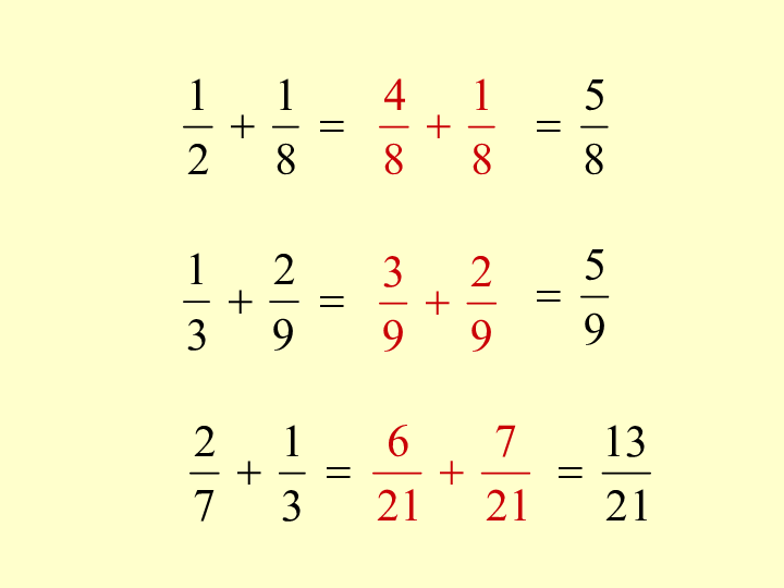 7.2总复习 分数的意义和分数加减法 课件 (14张PPT)