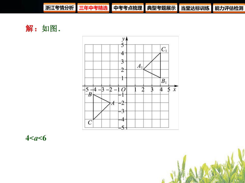 2018年浙江中考数学复习 图形的变化 第24课时 图形的轴对称与中心对称（84张PPT）