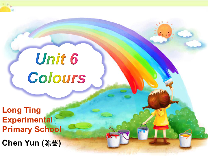 Unit 6 Colours Fun time &Cartoon time 课件(33张PPT)