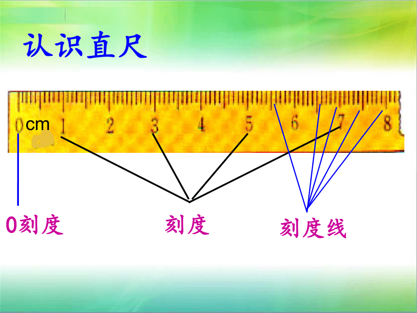 北京版二年级上册数学课件   一 认识厘米和米（14张PPT）