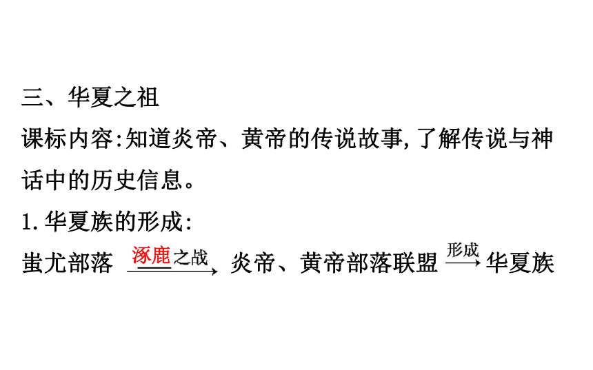 2018届人教版历史中考一轮复习课件：第一单元 中华文明的起源及国家的产生和社会的变革