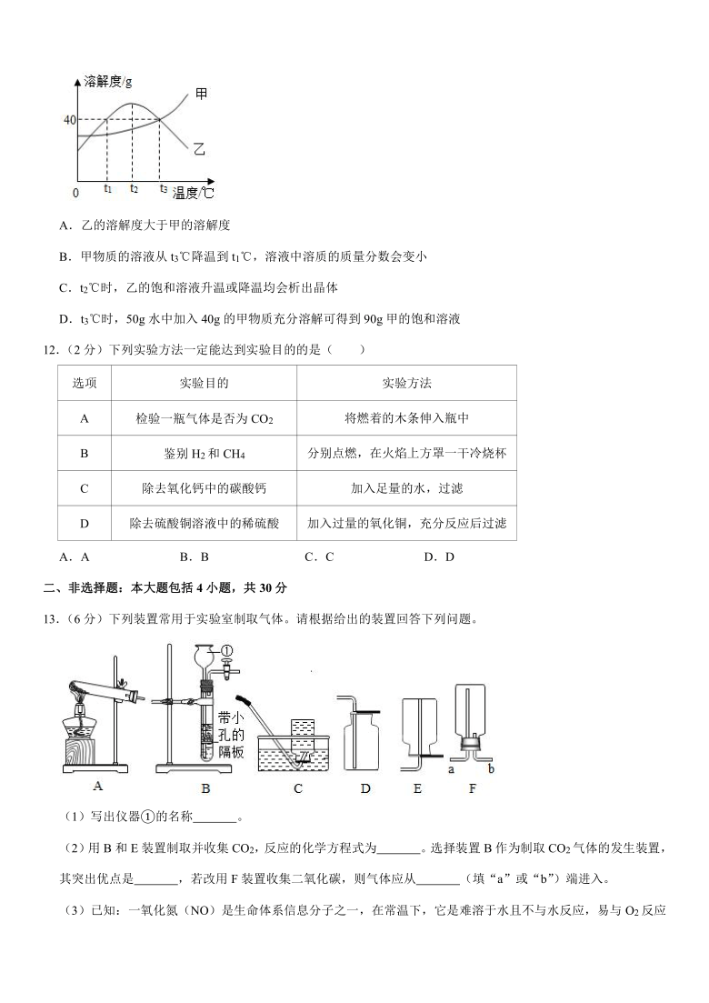 2021年广东省深圳市中考化学一模试卷（Word+解析答案）