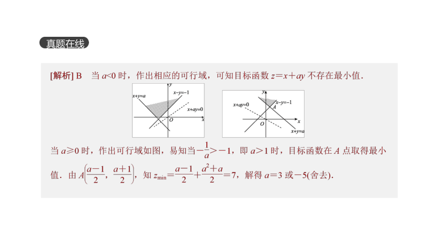 2018版高考数学（文）一轮复习课件：第34讲　二元一次不等式（组）与简单线性规划
