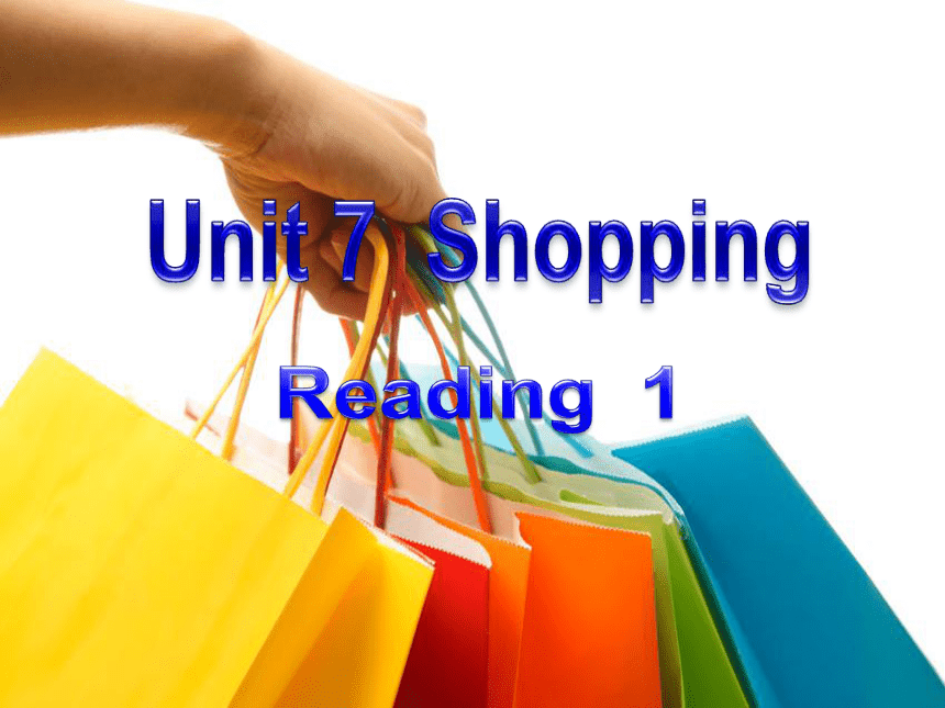 unit7 shopping
