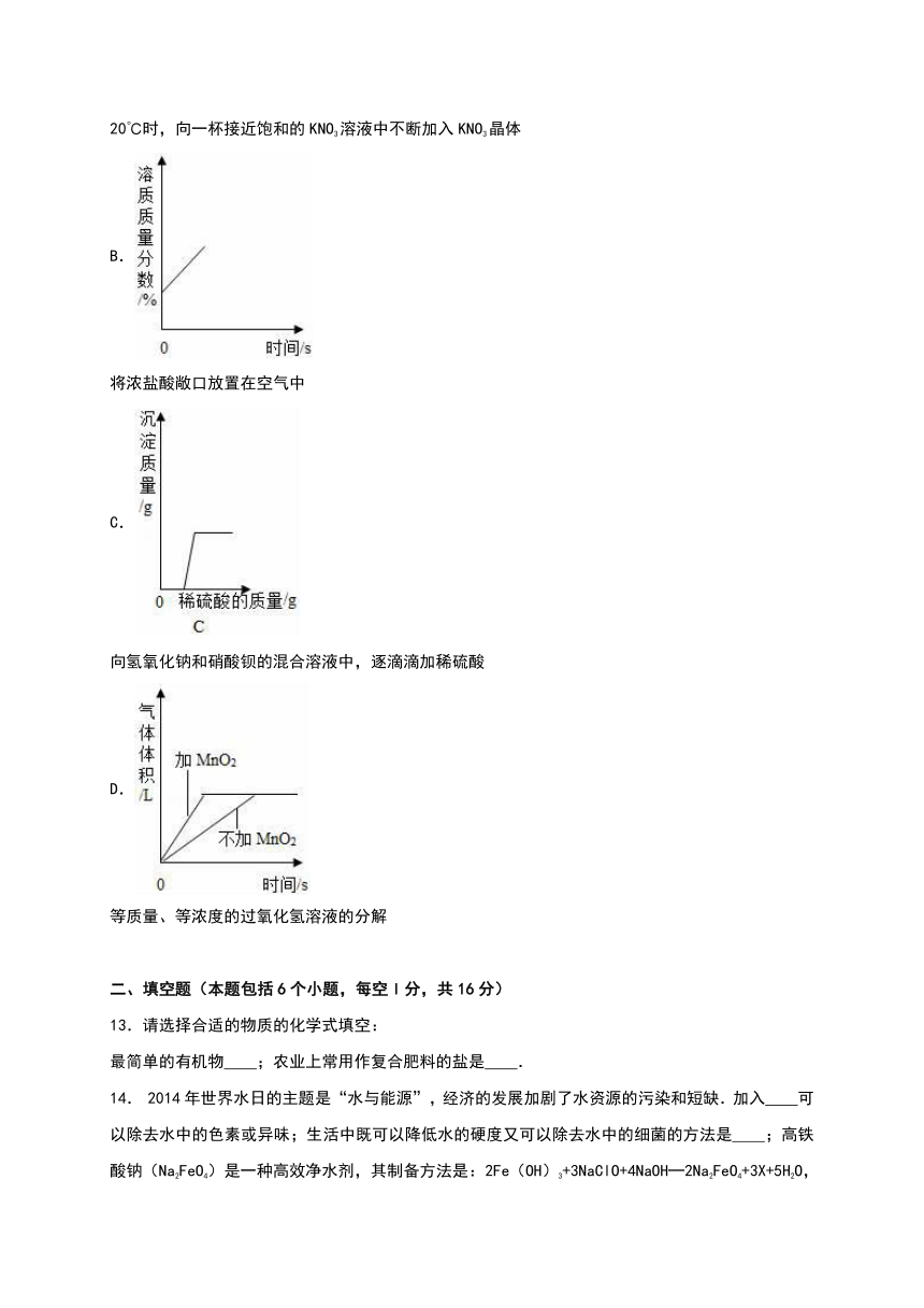 河南省濮阳市经济技术开发区三中2016-2017学年九年级（上）月考化学试卷（12月份）（解析版）