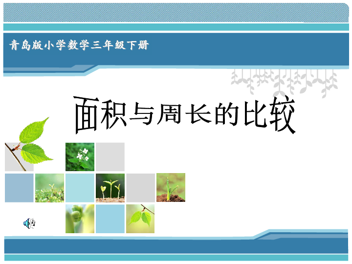 5.4周长和面积的比较  课件（共17件PPT）