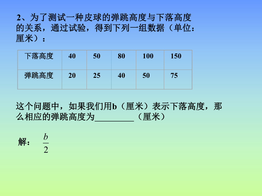 数学五年级上人教版5用字母表示数课件(共17张PPT)