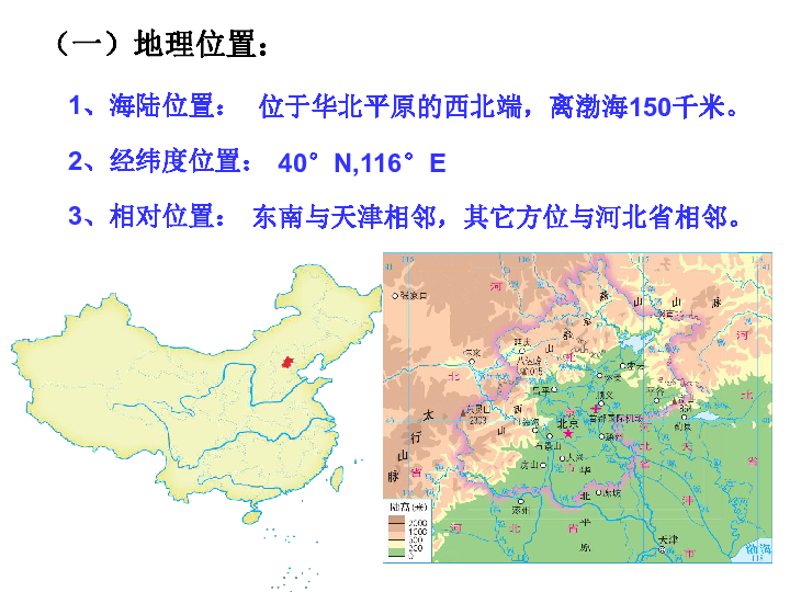 中图版七年级下册地理 7.1首都北京 课件(共30张PPT)