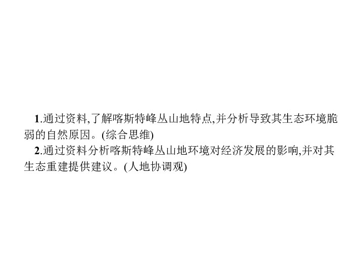 第四章 问题研究 如何提升我国西南喀斯特峰丛山地的经济发展水平 课件(共14张PPT)