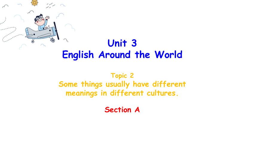 Unit 3 English around the World Topic2.Section A课件（27张，无素材）