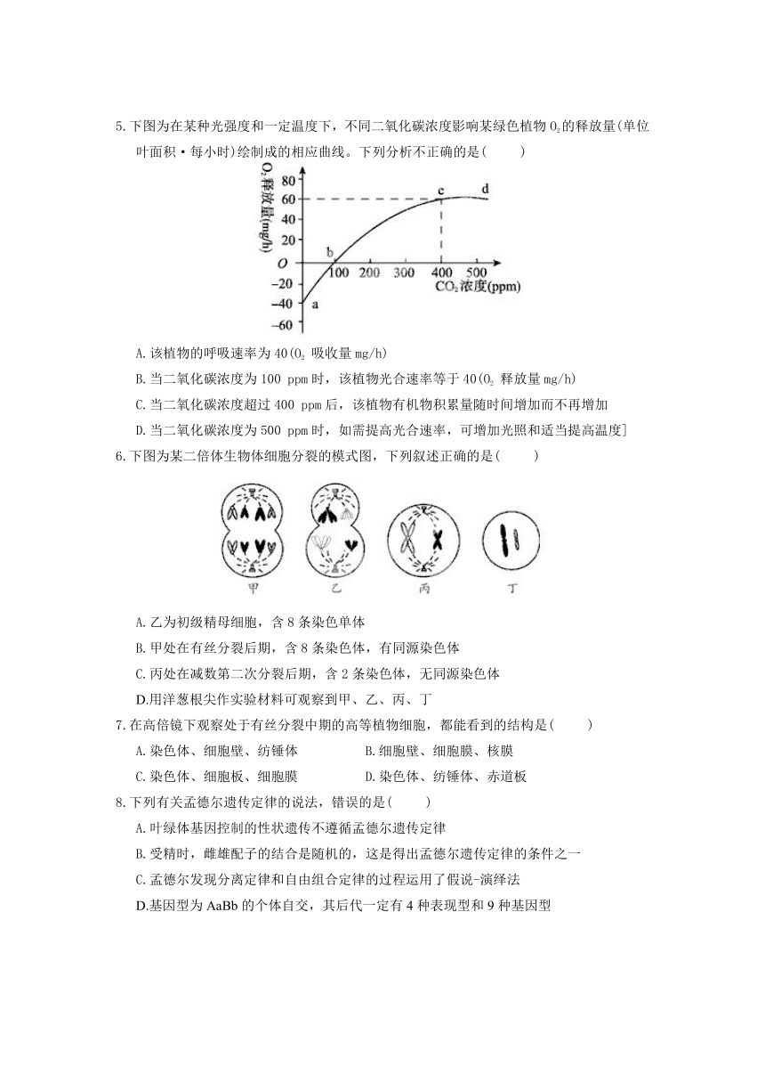 广东省陆丰市碣石中学2012-2013学年高二上学期期末考试生物试题