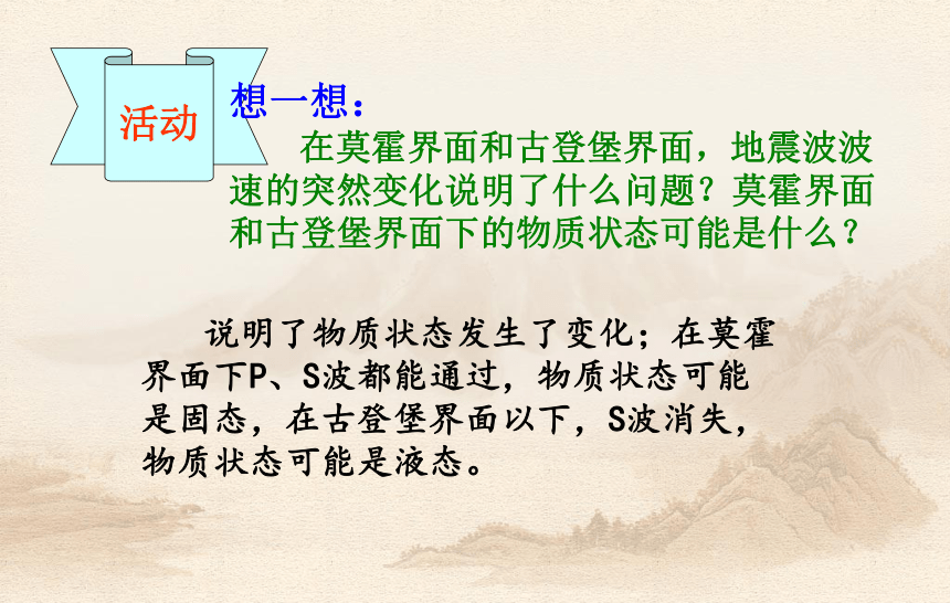 人教版高中地理必修一第一章第四节   地球的圈层结构课件（共22张PPT）