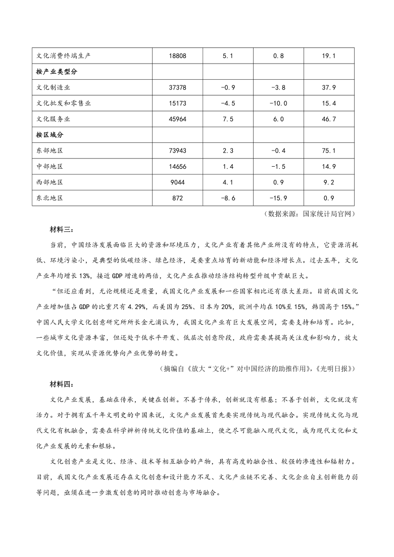 四川省泸州市2021届高三下学期4月第三次教学质量诊断性考试（三诊）语文试题 Word版含答案