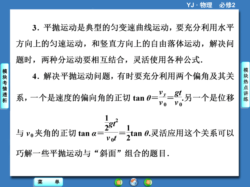 【课堂新坐标，同步备课参考】2013-2014学年高中粤教物理必修2教学课件模块高考热点透视（45张PPT）