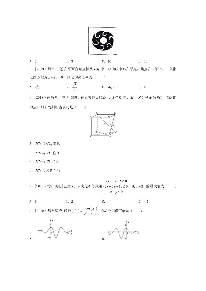 甘肃省师大附中2017-2018学年高二下学期期末模拟文科数学试卷 Word版含答案