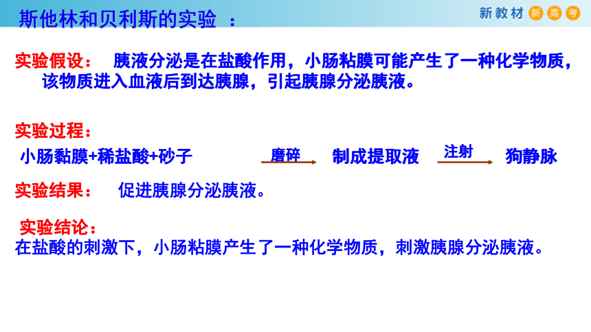 20212022學年浙科版2019高中生物選擇性必修131體液調節是通過化學