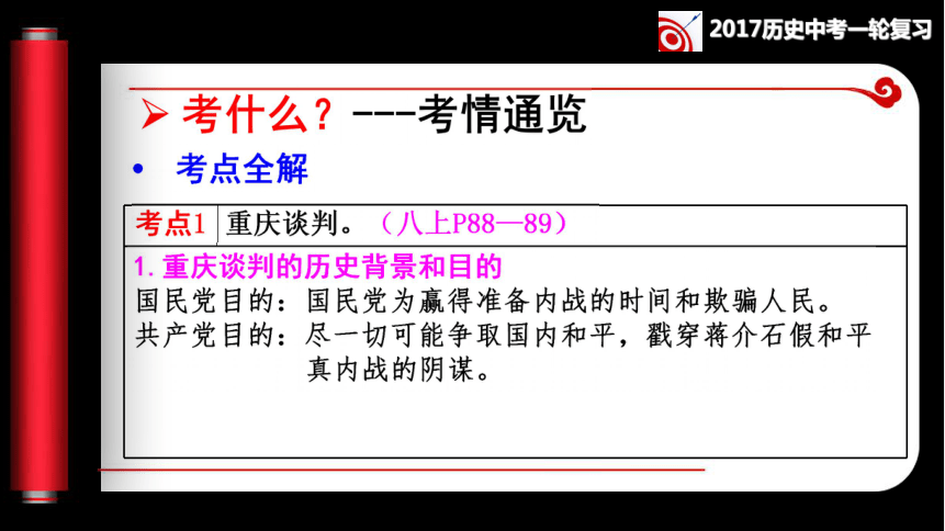 第21讲 人民解放战争的胜利、中国近代社会生活同步复习课件