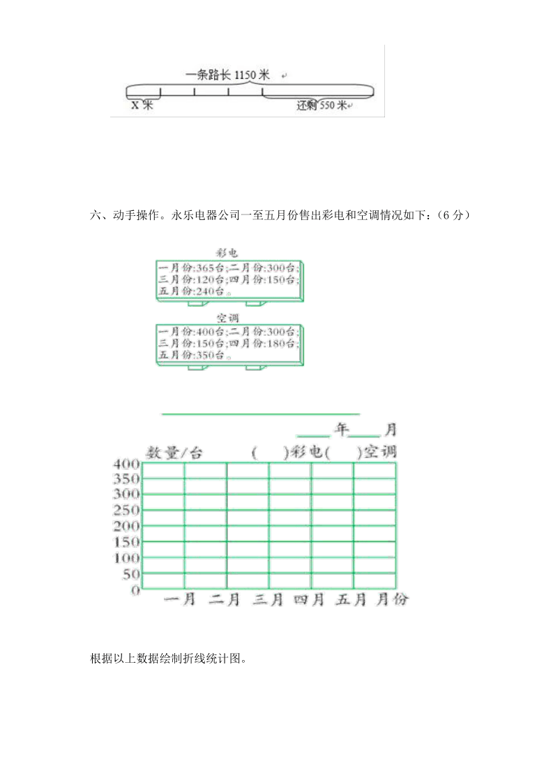 河南省新乡市新乡县龙泉学校2020-2021学年第二学期五年级数学3月月考试卷（word版，无答案）