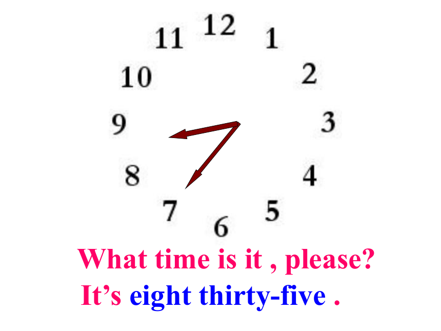 Unit 11 What time do you go to school? Section A