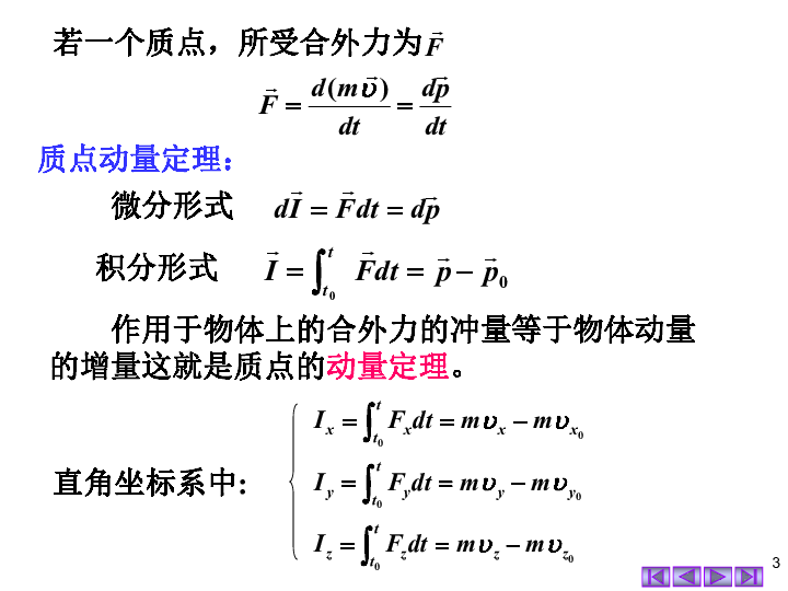 2020年湖南师大附中物理竞赛辅导（02力学运动定律）C动量 动量守恒定律(共14张PPT)