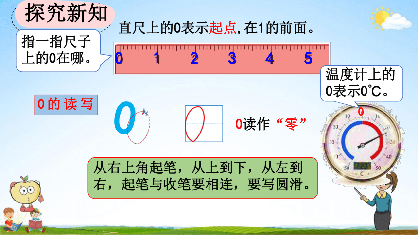 人教版一年级数学上册《3-13 认识0》教学课件优秀公开课课件(共16张