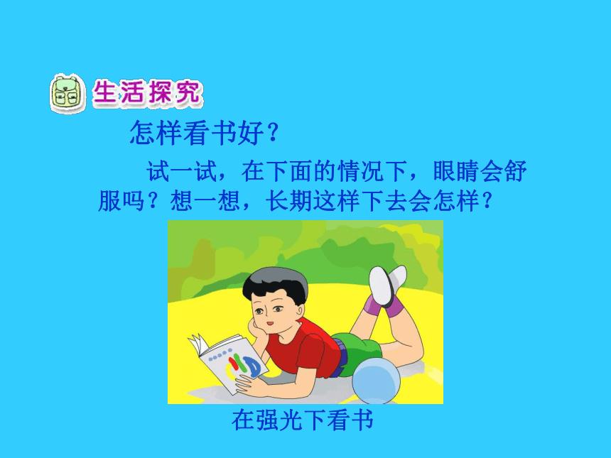 我有一双明亮的眼睛(一) PPT课件 人教版新课标一年级品德与生活下册 第二册课件