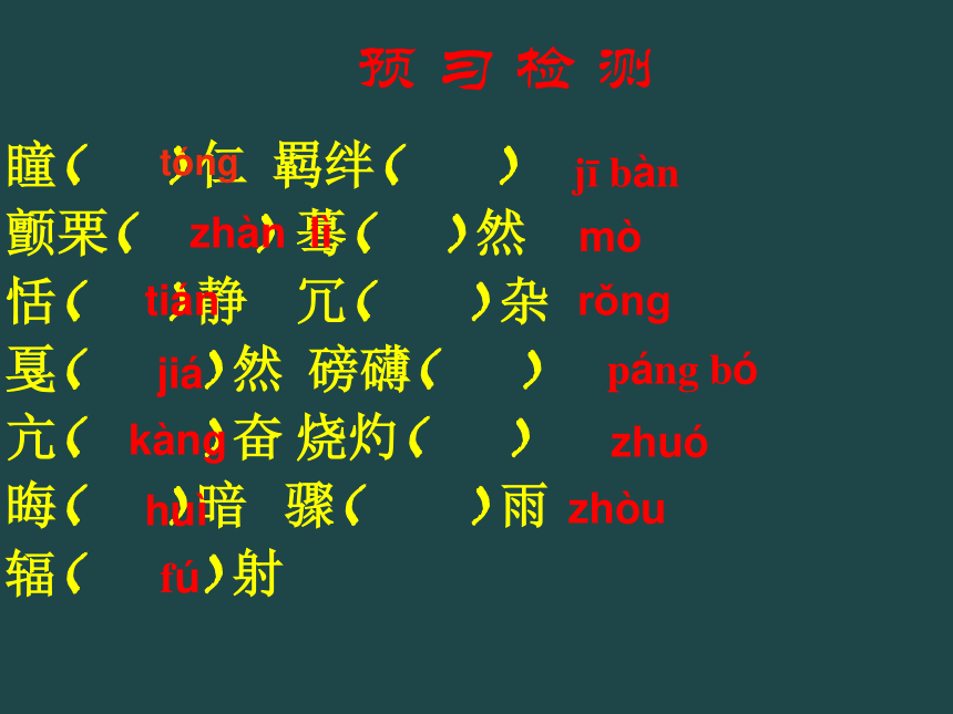 部编语文八年级下 3安塞腰鼓课件（47张ppt）