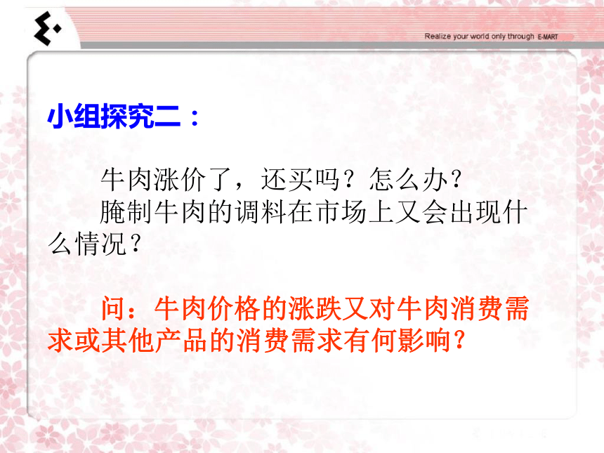 重庆市綦江中学人教版高中政治必修一：1.2.1价格变动的影响 课件 (共23张PPT)