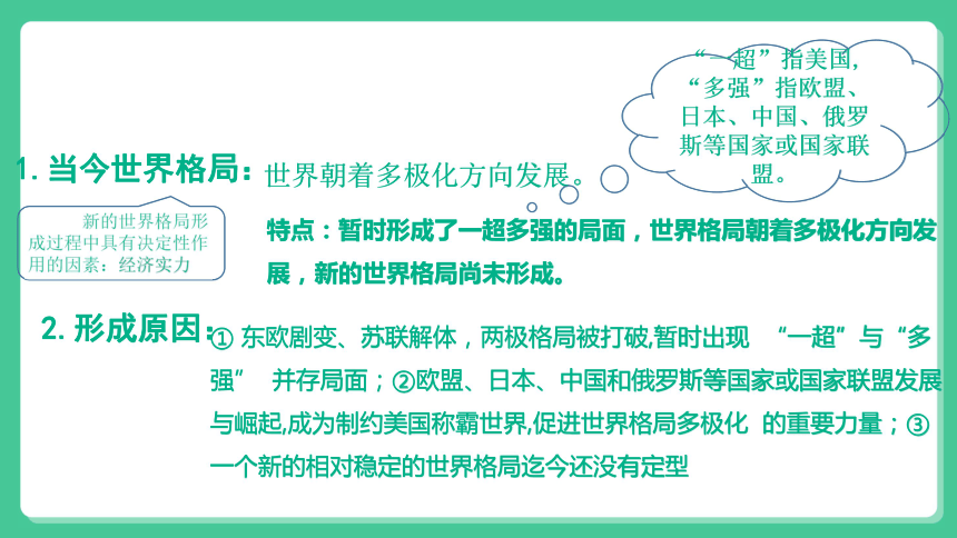 2022年中考历史与社会一轮复习名师导航课件【考点精讲】考点32 了解第二次世界大战后国际政治格局的演变