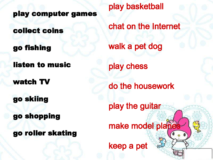 Unit 3 Our Hobbies Topic 1 What’s your hobby? Section C 课件 21张PPT 无音视频
