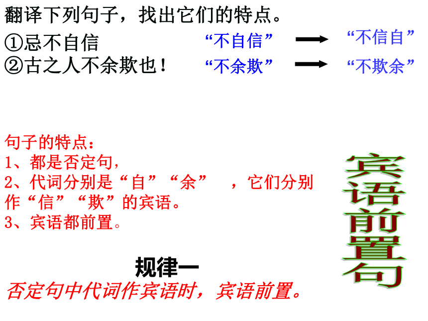 《理解与现代汉语不同的句式》 课件 (共31张)