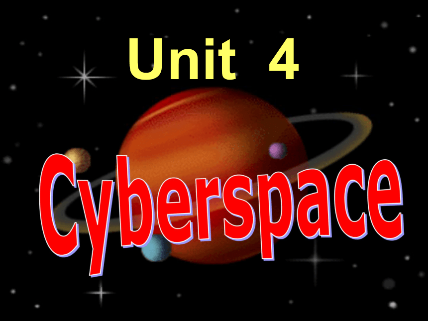 Unit 4 Cyberspace Lesson 1 Tomorrow’s World