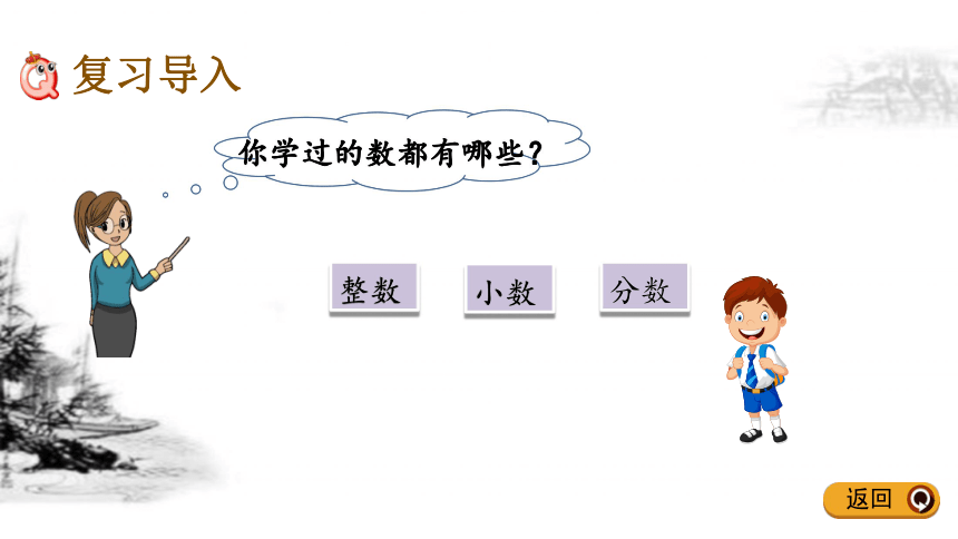 人教版数学五年级下册9.2《总复习——分数的意义和性质》（课件26张）