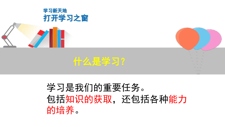 第二课 第一框 学习伴成长课件