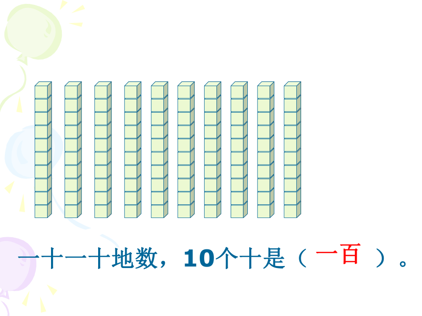 数学二年级下人教版7.1 1000以内数的认识课件（14张）