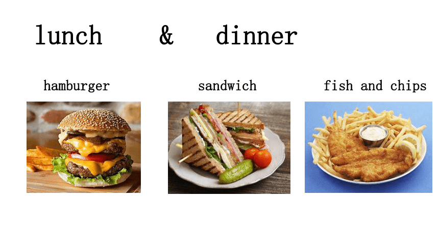 lunch 英语单词图片