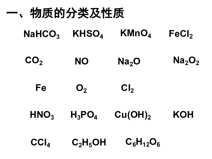 人教版 高一化学 必修一 第二章 化学物质及其变化 章末复习 课件 43PPT