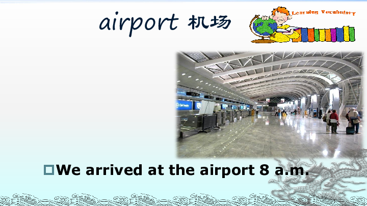 Unit 1 Li Ming Comes to Canada Lesson 1 At the Airport课件（43张ppt）