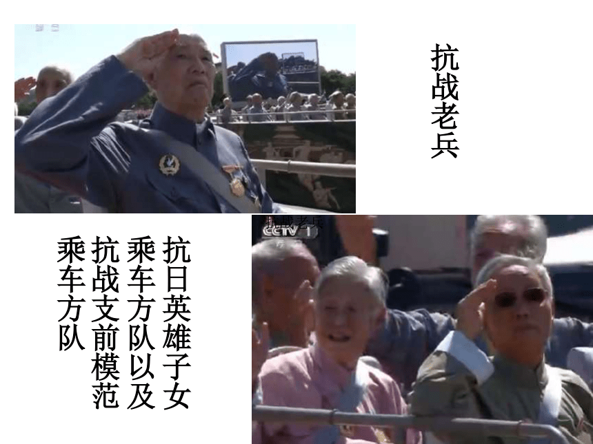 抗战胜利70周年大阅兵课件