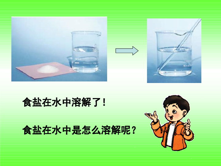 2.2物质在水中是怎样溶解的 课件（10张PPT）