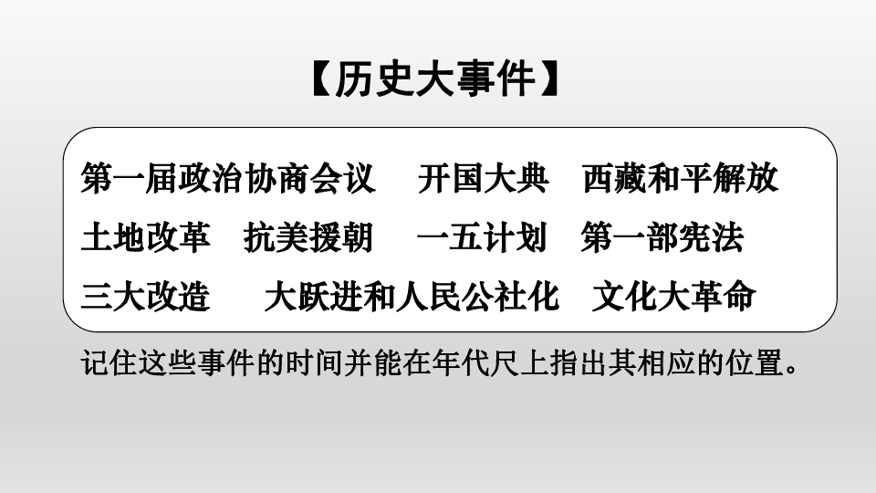 部编版八年级历史下册第一、二单元：新中国成立和社会主义道路探索  单元复习课件【28张ppt】