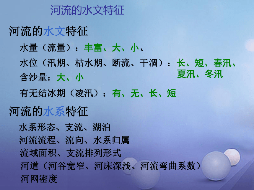 2017-2018学年八年级地理上册2.3中国的河流课件新版湘教版