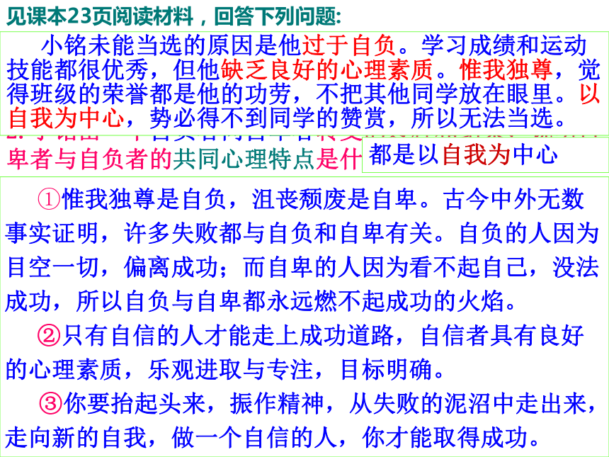 自信是成功的基石课件