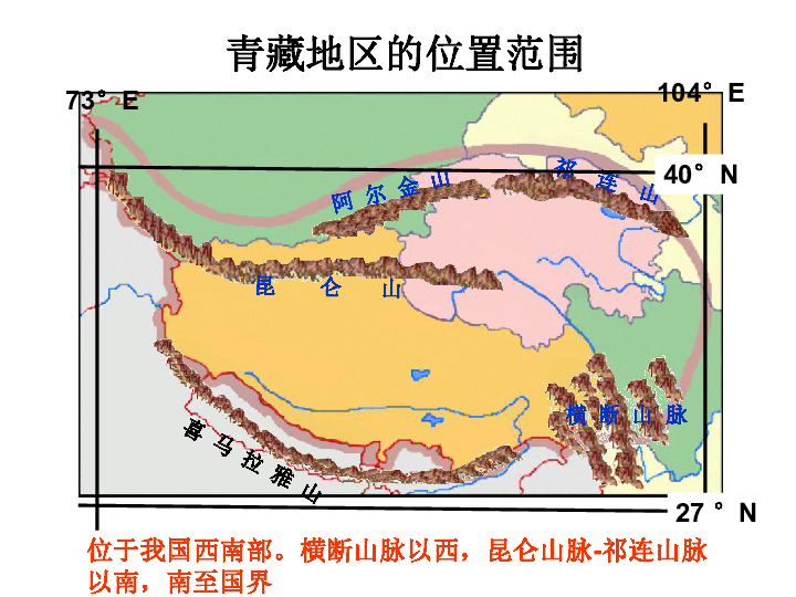 商务星球版八下地理 9.1青藏地区 区域特征 （PPT课件，共33张）