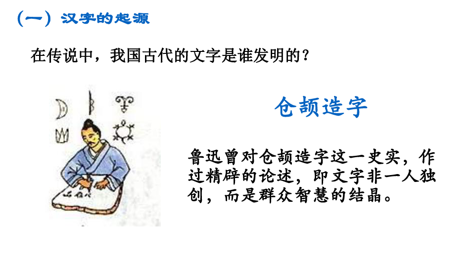 汉字是谁发明的?图片