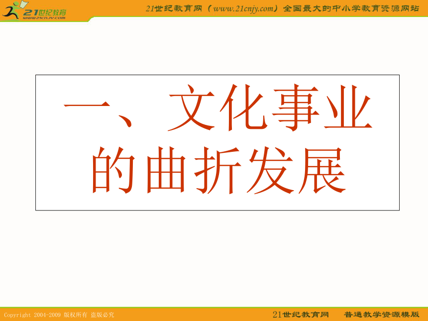 2010历史高考专题复习精品系列课件84：《现代中国的文化教育》