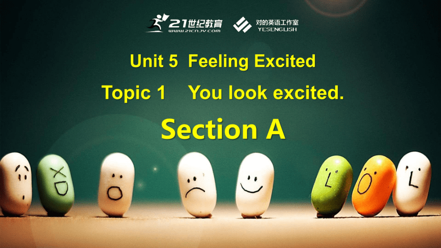 Unit 5 Feeling Excited Topic 1 You Look Excited Section A 课件(共24张PPT ...