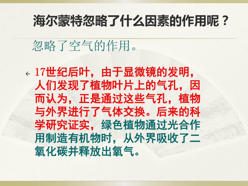 第三单元 第五章 第一节 光合作用吸收二氧化碳释放氧气 课件（共33张PPT）