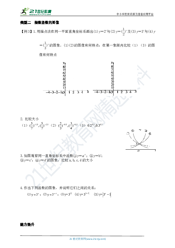 2.1.1指数与指数幂的运算（指数函数的基本内容） 学案